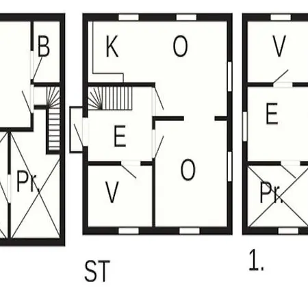 Four-bedroom In Feriehus Åfarnes